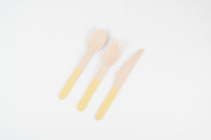 Wooden Cutlery Set (x24)